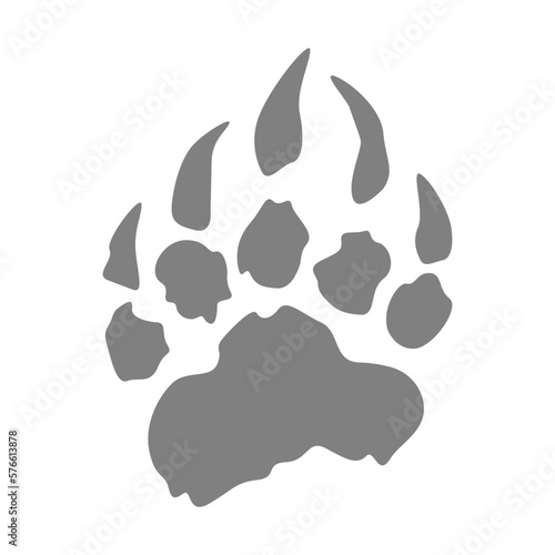 Animal claw icon logo design