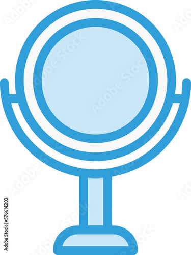 Mirror Vector Icon Design Illustration