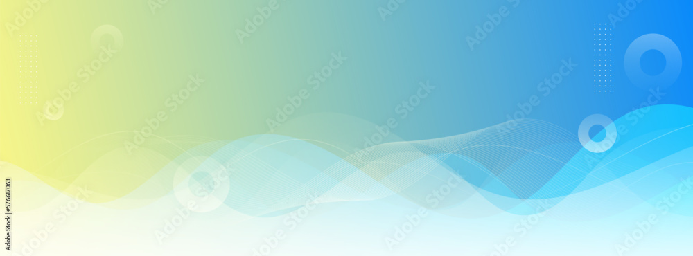 banner background. abstract colorful.blue and yellow. wave. eps 10 banner background. abstract colorful.blue and yellow. wave. eps 10