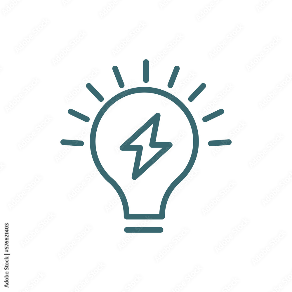 light on icon. Thin line light on icon from technology collection. Outline vector isolated on white background. Editable light on symbol can be used web and mobile light on icon. Thin line light on icon from technology collection. Outline vector isolated on white background. Editable light on symbol can be used web and mobile
