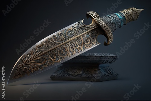 Fabled Blade of the Ancient Kings Generative AI