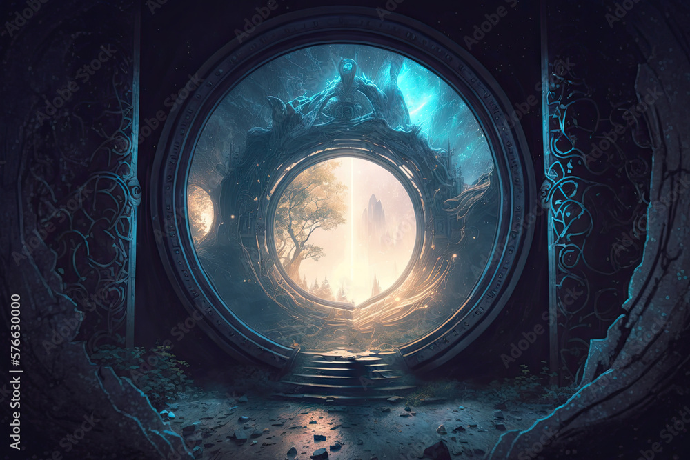 Everlasting Adventures Through Mystic Portals Generative AI Everlasting Adventures Through Mystic Portals Generative AI