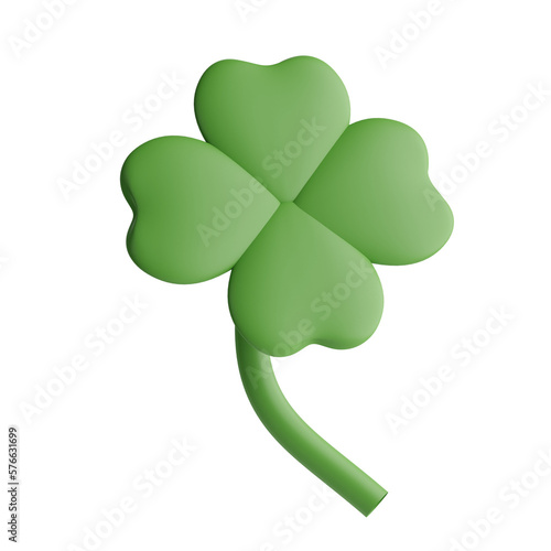 Wallpaper Mural 3d four leaf cover icon Torontodigital.ca