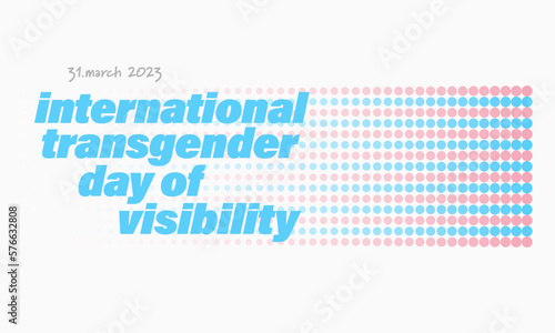 Design for trans day of visibility