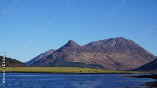 pap of glencoe in the sunshine