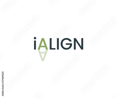 Free Download IALIGN word mark vector logo templet. - GFXLoad
