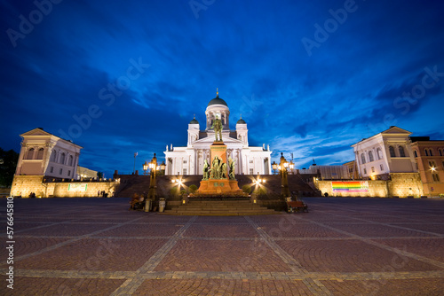 Evangelical Lutheran Cathedral in Helsinki, Finland photo