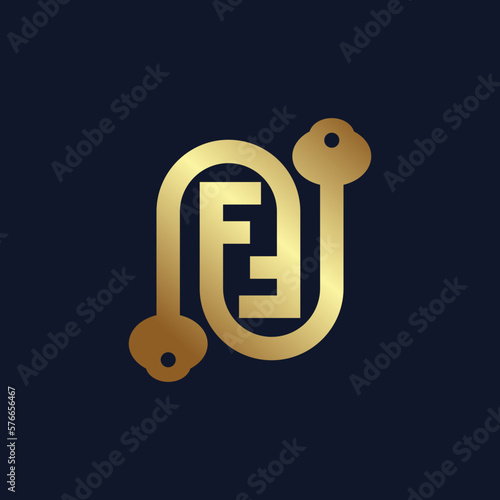 Real Estate F Key Logo