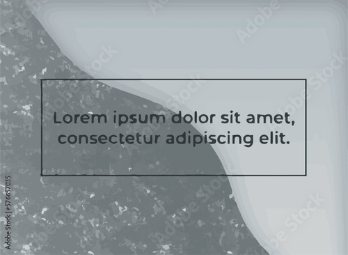 Poster with design elements, Minimalism