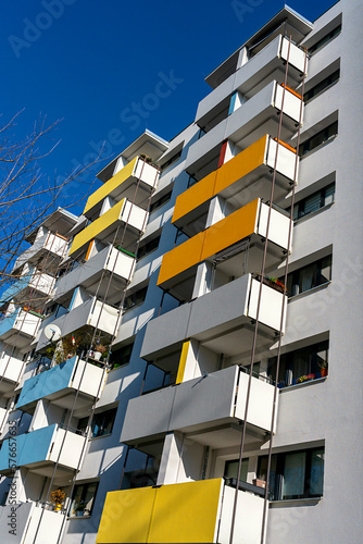 Moderne und historische Architektur in Berlin Schöneberg, Berlin, Deutschland