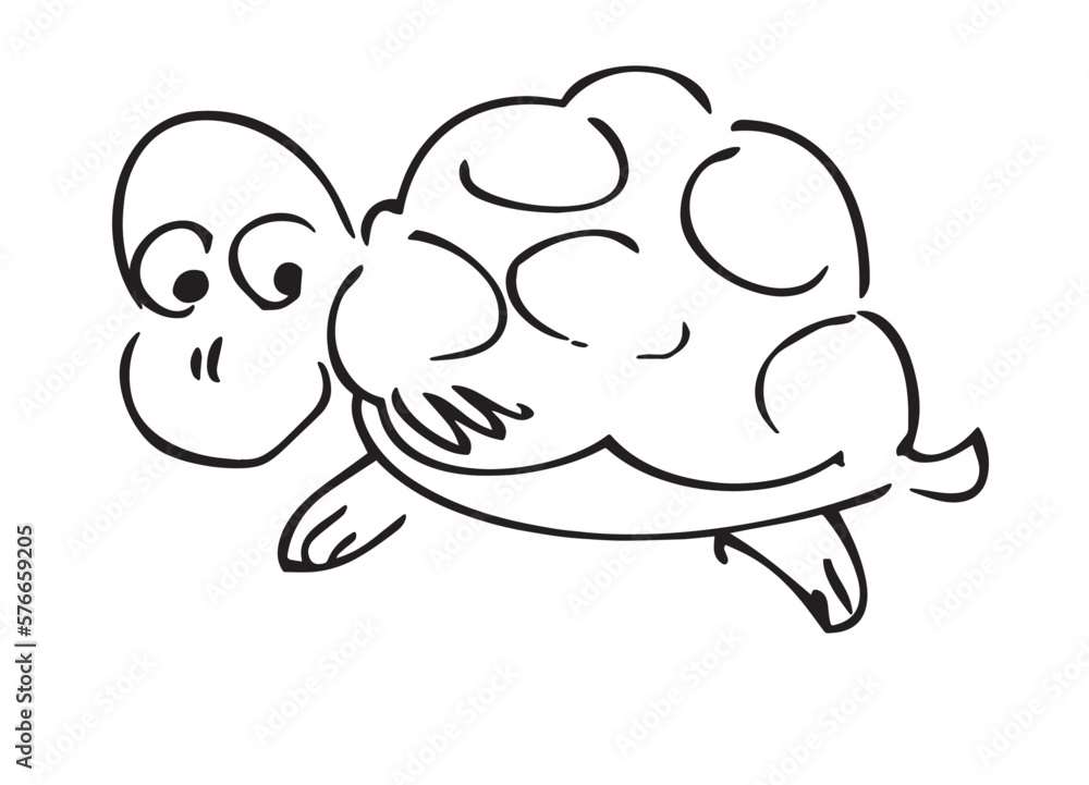 turtle cartoon vector illustration turtle cartoon vector illustration