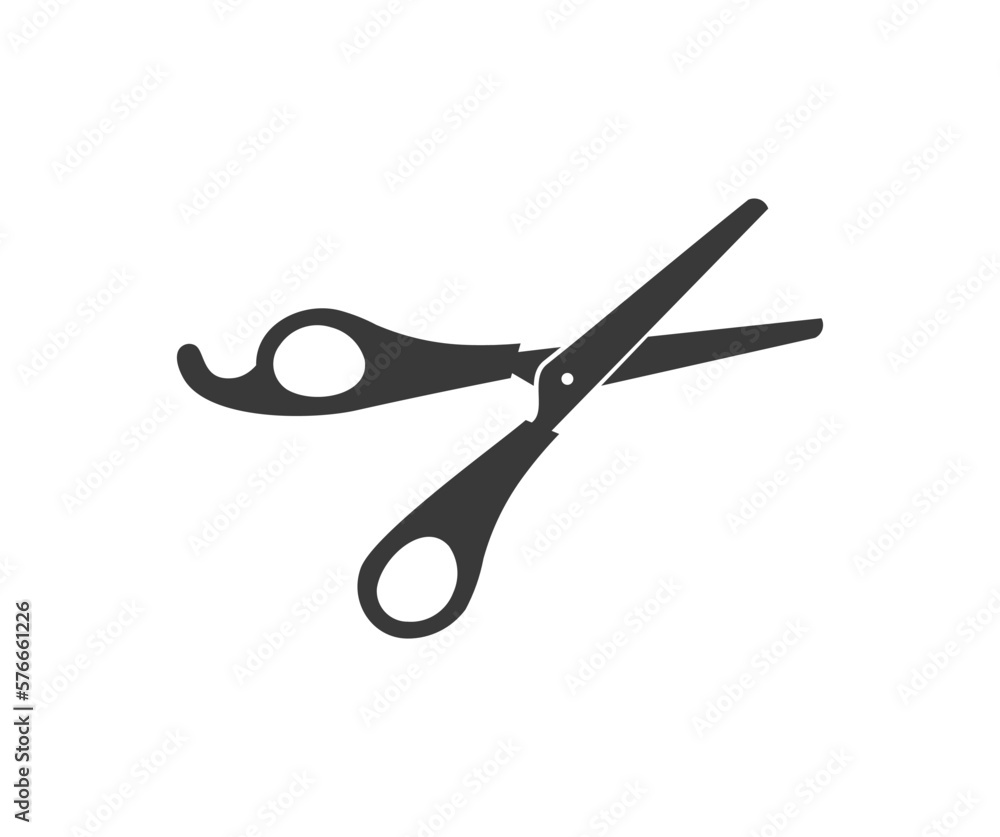 Hair cut scissor, element, black and white silhouette logo design. Professional hair scissor, salon haircut, scissoring. The concept of a beauty salon, haircuts vector design and illustration. Hair cut scissor, element, black and white silhouette logo design. Professional hair scissor, salon haircut, scissoring. The concept of a beauty salon, haircuts vector design and illustration.