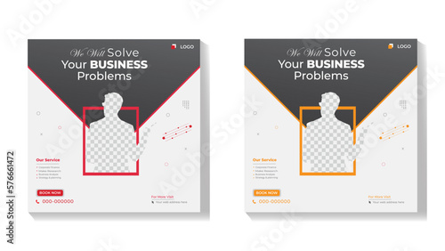 Corporate Social Media banner template. creative social media web banner design. Unique Modern Editable Social Media banner template. business,  advertisment