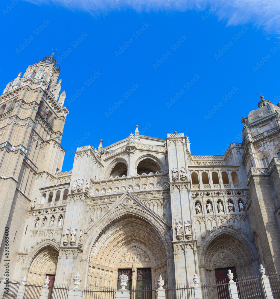 Exterior of Toledo cathedral 