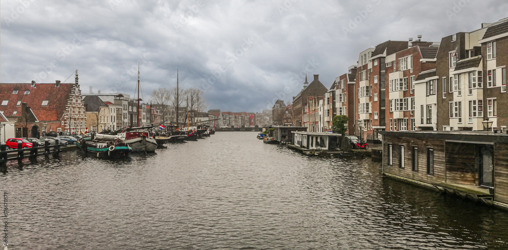 historic inner city of the city of Leiden