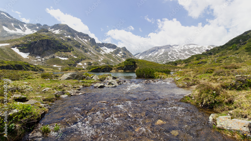 Obraz premium Giglachsee in den Schladminger Tauern, Österreich