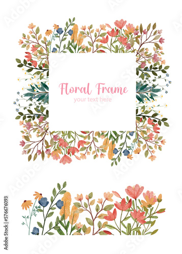 flower border