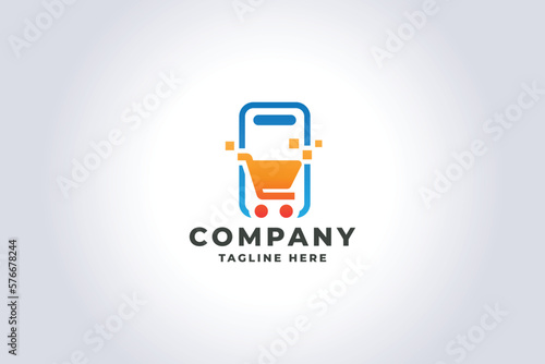 Mobile Shop Logo Pro Template
 photo