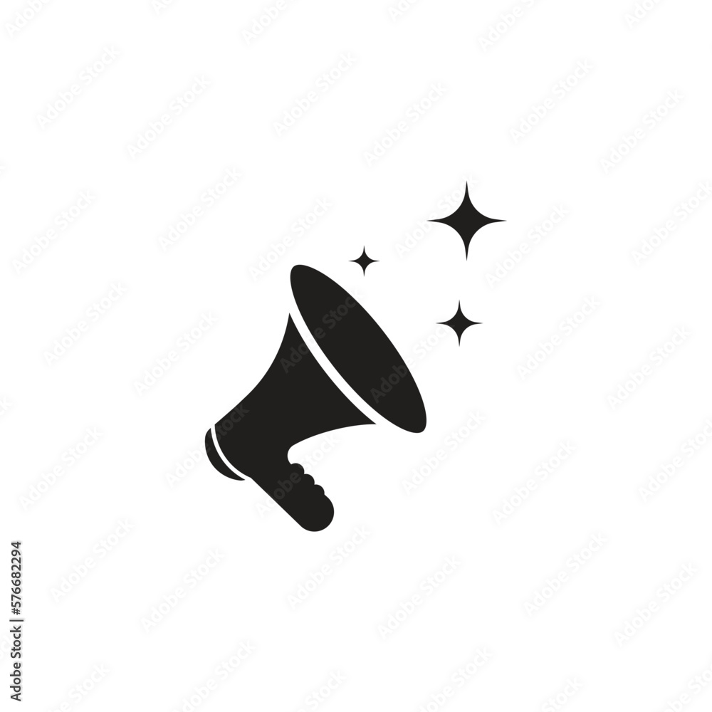 vector megaphone can editable and resize vector megaphone can editable and resize