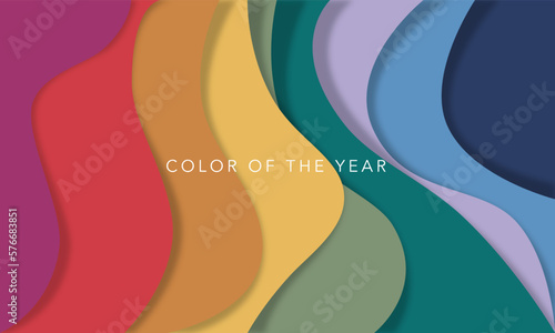 Colorful fluid background dynamic texture geometric element design. Pastel colors gradient light vector illustration.