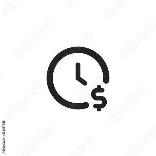 Time is Money - Pictogram (icon) 