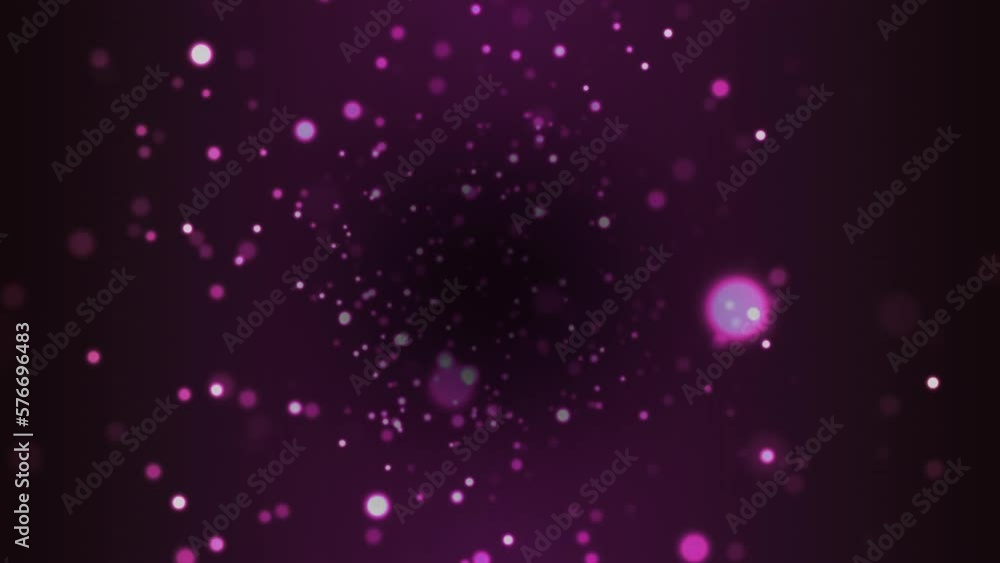 A stream of purple luminous particles rotating in space. Perfect for backgrounds, screensavers and as an additional material for your work. A stream of purple luminous particles rotating in space. Perfect for backgrounds, screensavers and as an additional material for your work.