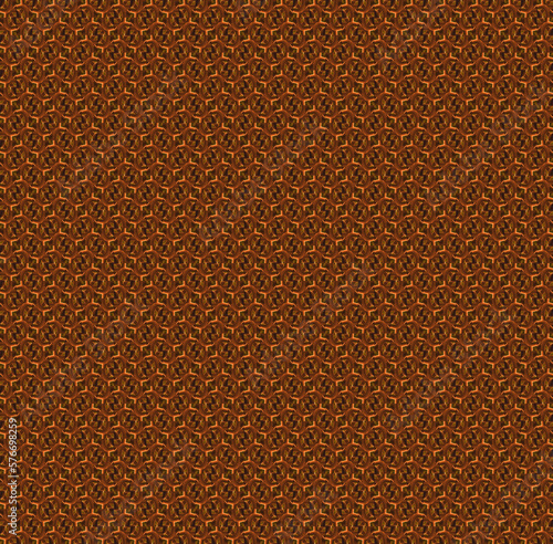 Brown pattern art