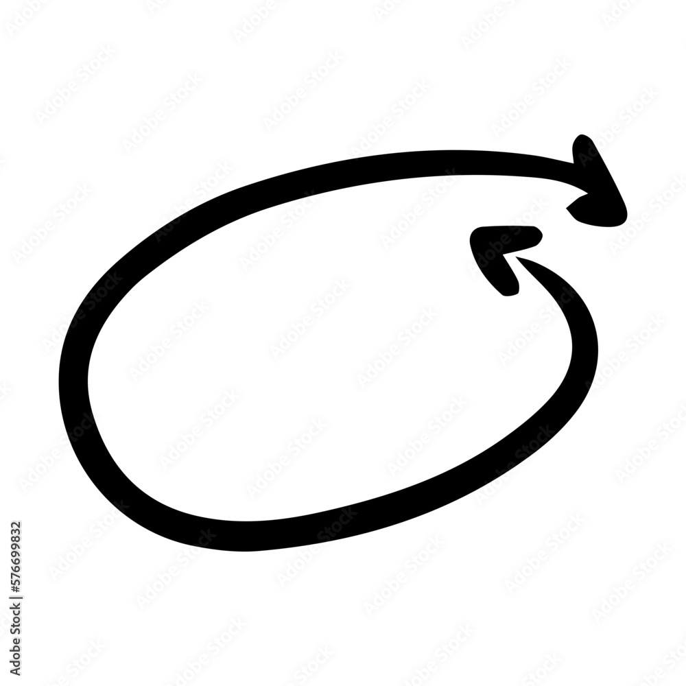 doodle circle arrow frame
doodle circle arrow frame
