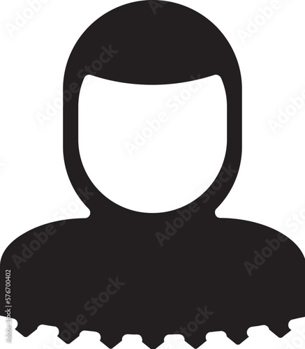 Muslimah Solid Icon