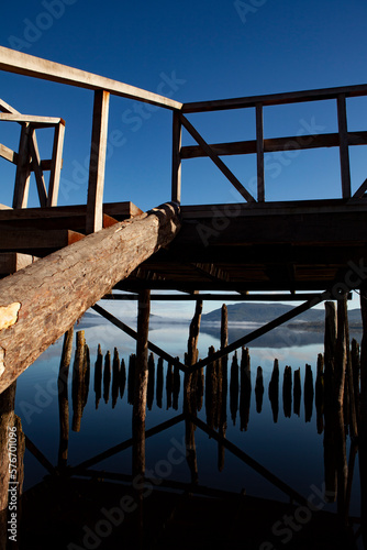 bridge over the river