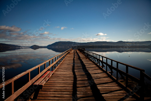 bridge in chiloe photo