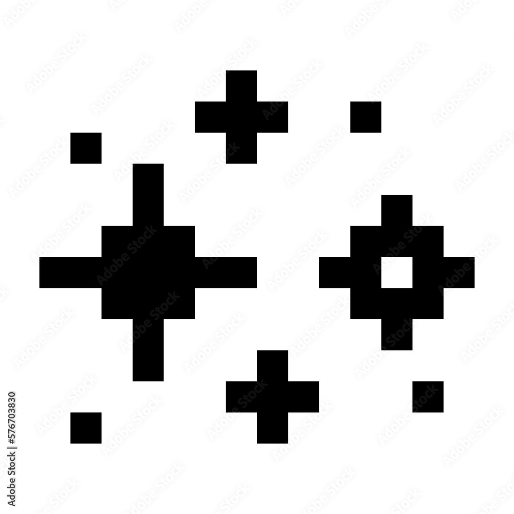 Obraz premium pixel sparkle glitter 