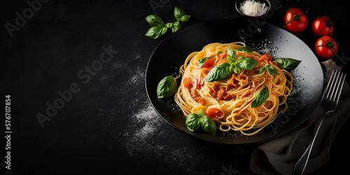 Fototapeta italian food