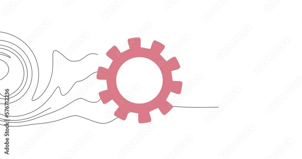 Process of solving, unleashing problems animation. From a complex problem to a simple business solution. Brainstorming video.