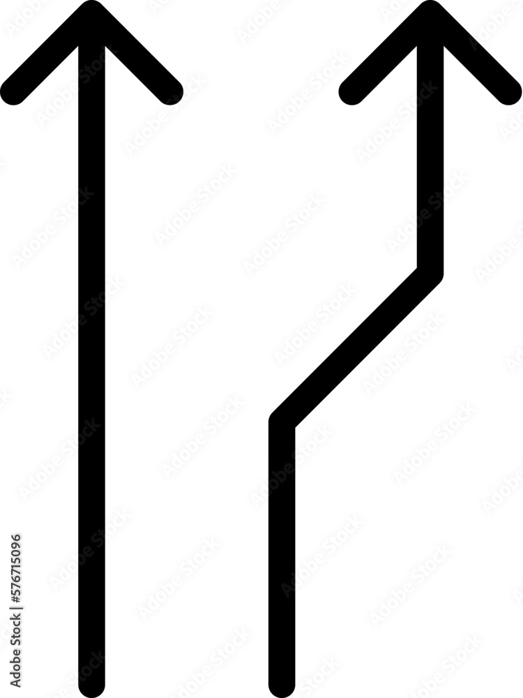 arrow icon. Simple thin line, outline vector of Arrows icons for UI and UX, website or mobile application on white background arrow icon. Simple thin line, outline vector of Arrows icons for UI and UX, website or mobile application on white background