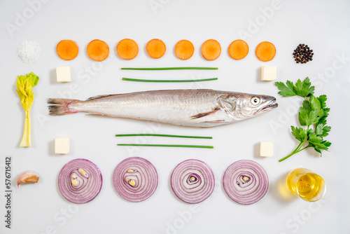 Filetti di merluzzo con cipolle. Piemonte