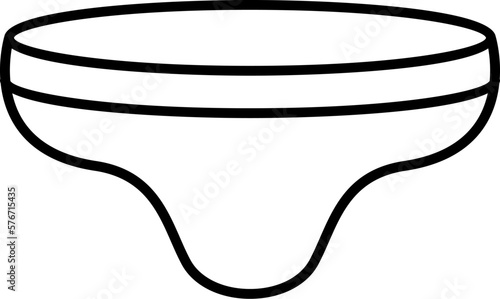 panties vector icon