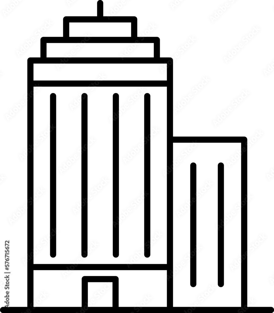 building icon. Simple thin line, outline vector of Buildings icons for UI and UX, website or mobile application on dark blue gradient background on the background of a light map building icon. Simple thin line, outline vector of Buildings icons for UI and UX, website or mobile application on dark blue gradient background on the background of a light map