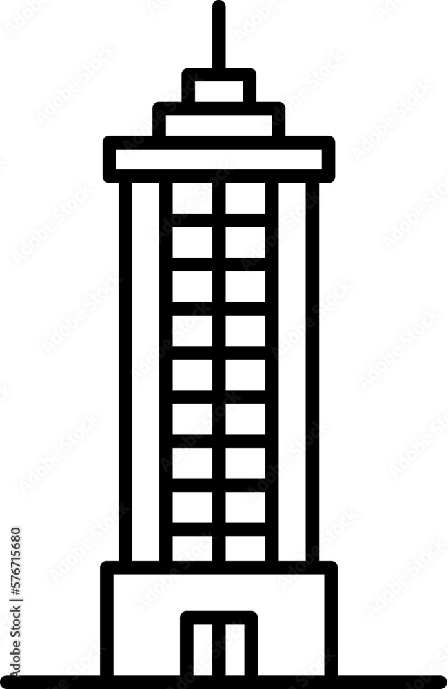 building icon. Simple thin line, outline vector of Buildings icons for UI and UX, website or mobile application on dark blue gradient background on the background of a light map building icon. Simple thin line, outline vector of Buildings icons for UI and UX, website or mobile application on dark blue gradient background on the background of a light map