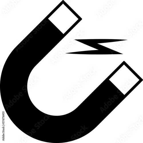 Magnet vector icon