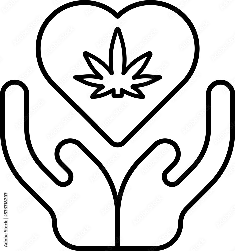 marijuana, heart, save, armicon. Simple thin line, outline vector of Marijuana icons for UI and UX, website or mobile application on white background marijuana, heart, save, armicon. Simple thin line, outline vector of Marijuana icons for UI and UX, website or mobile application on white background