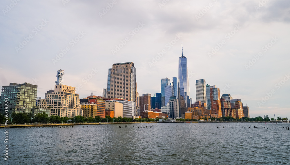 New York City's Lower Manhattan skylines New York City's Lower Manhattan skylines
