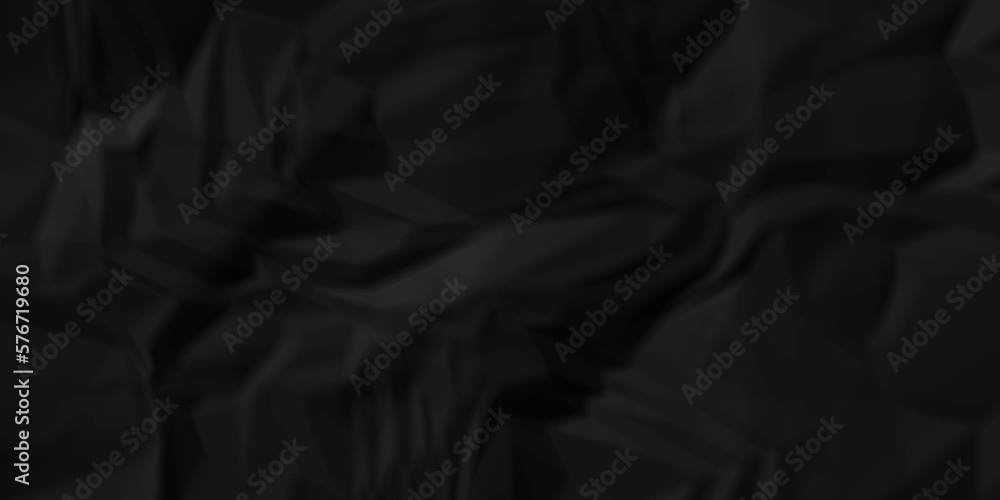 Dark Black facbric paper backdrop crumpled texture. dark black textured crumpled black paper background. panorama black paper texture background, crumpled pattern. Dark Black facbric paper backdrop crumpled texture. dark black textured crumpled black paper background. panorama black paper texture background, crumpled pattern.