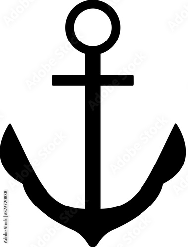 anchor parking vector icon