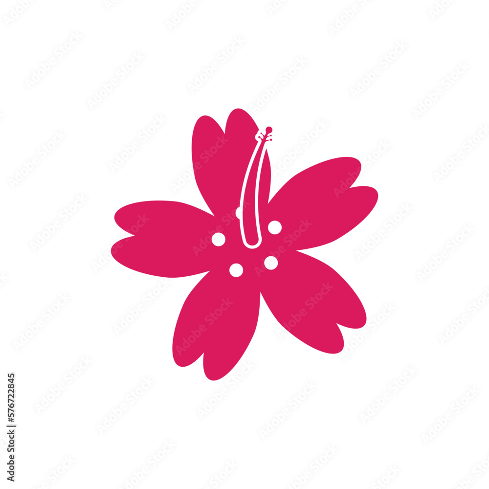 Flower vector icon design