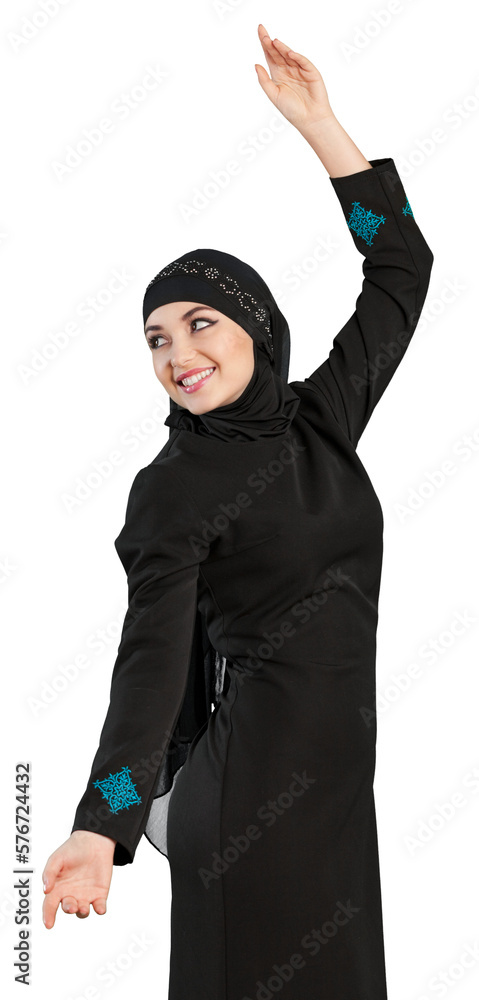 Young middle eastern muslim female college student Young middle eastern muslim female college student