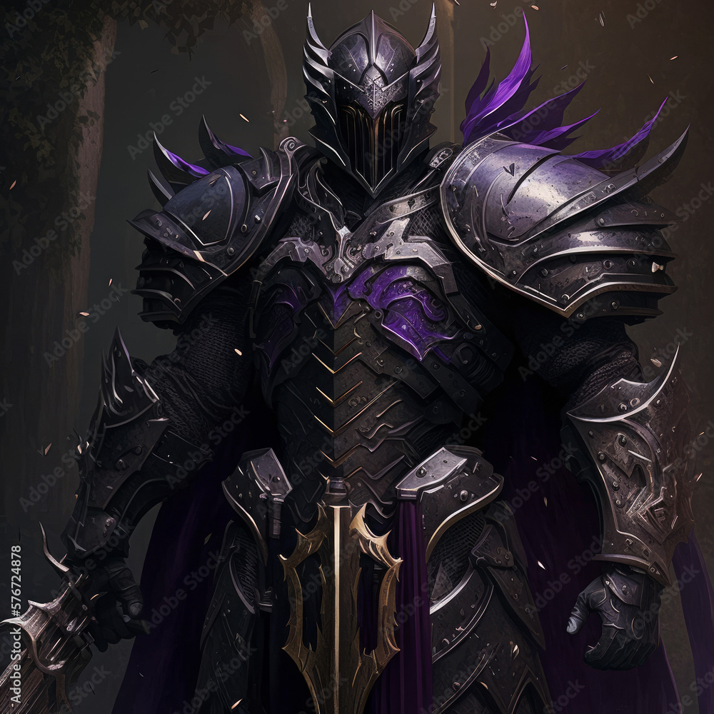 giant black armor giant black armor
