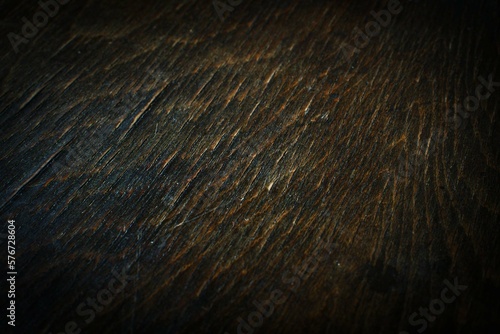 Wooden old brown background. Copy space.