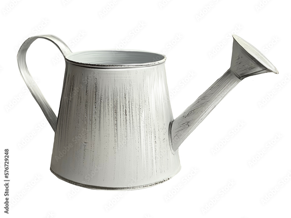 garden white watering can illustration garden white watering can illustration