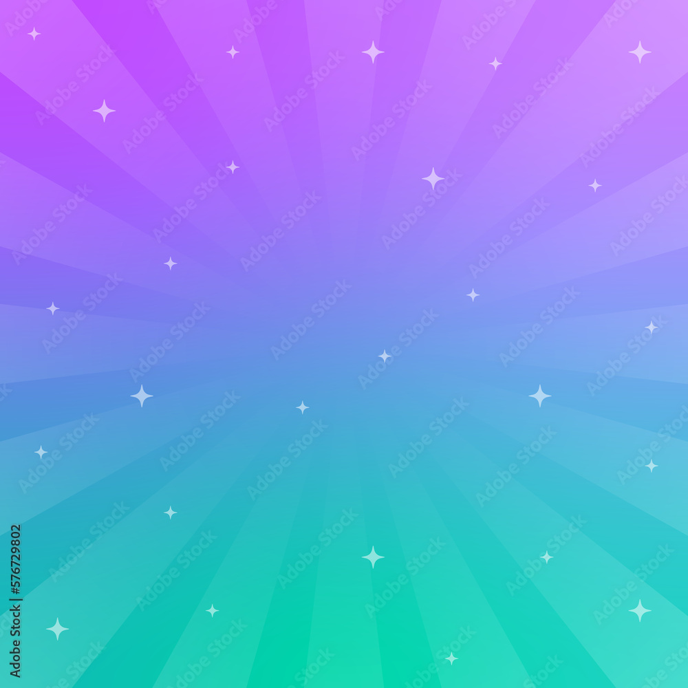 Fototapeta premium colorful star burst background 